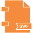 swf, file format, Extensiom, File Coral icon