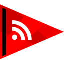 media, online, Rss, Social Red icon