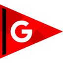 media, online, google, Social Red icon