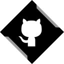 Channel, Social, Github, media, share Black icon