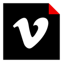 media, Logo, Vimeo, Social, Brand Black icon