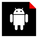 Android, Brand, media, Logo, Social Black icon