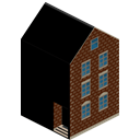 house, Building Black icon