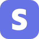 media, global, App, ios, Social, Android, stripe MediumSlateBlue icon