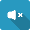 Adjust, silence, speaker, volume, Shadow, Blue, Mute LightSeaGreen icon