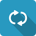 Blue, refresh, Shadow, repeat, Loop, continuous LightSeaGreen icon