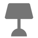 light, lightbulb, bulb, lamp, ilumination Gray icon