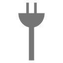 Energy, Cable, power, plug, electricity, point, connector Icon