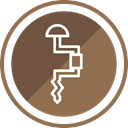 tool, equipment, Construction, Vise Sienna icon