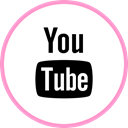 youtube, media, web, Social Black icon