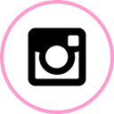 media, web, Social, Instagram Black icon