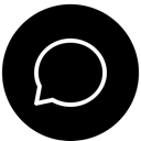 talk, Conversation, chatting, Message, Comment, Chat Black icon