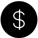 sign, Money, win, Dollar, dollars Black icon