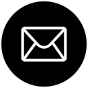mail, emails, Email, Message Black icon