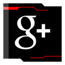 Epic, Googleplus, media, internet, online, web, Social Black icon