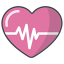 health, hospital, medicine, healthcare, recoverytreatment PaleVioletRed icon