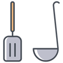 kitchen, Cooking, Kitchen Utensil, Kitchen Tool, kitchen accessory, kitchen equipment, kitchen unit Black icon