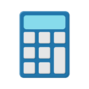 learn, education, student, study, Calcutor, school Black icon