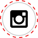 Brand, Instagram, Logo, Social, Company, media Black icon