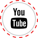 youtube, Company, Brand, media, Logo, Social Black icon