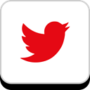 Social, Company, Brand, media, Logo, twitter Red icon
