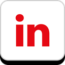 media, Company, Brand, Logo, Linkedin, Social Red icon