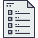 document, paper, Message, list, office, Page, Business, Form Lavender icon