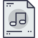 document, paper, music, Business, Form, Message, office, Page Lavender icon