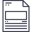 document, paper, Message, office, Page, Business, Form Icon