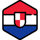 flag, Croatia, flags, Country, Nation, world Crimson icon