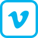 media, movie, video, share, Vimeo, Social, yumminky DeepSkyBlue icon