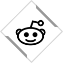 media, online, presence, Reddit, Social, everywhere, omnipresence Black icon