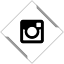 Social, Instagram, media, online, presence, everywhere, omnipresence Black icon