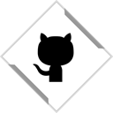 Github, everywhere, omnipresence, media, online, presence, Social Black icon