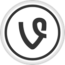 Logo, Social, Vine, media, online DarkSlateGray icon
