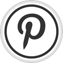 media, online, Logo, Social, pinterest DarkSlateGray icon