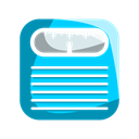 fitness, weighing, monitor, measure, scale Icon
