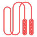 jumping, exercise, Jump Rope, fitness Tomato icon