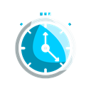 cronometer, science, research, experiment Icon