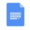 Suits, document, File, Data, google, docs CornflowerBlue icon