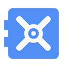 google, locker, Safe, wallet, Protection, secure CornflowerBlue icon