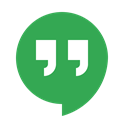 Social, Hangouts, chatting, media, Service, google SeaGreen icon