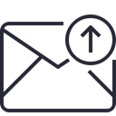 Letter, Business, Address, Email, envelope, mail, Communication, Mailbox Black icon