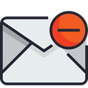 Letter, Business, Address, Email, envelope, mail, Communication, Mailbox Lavender icon