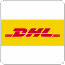 dhl, Courier, ecommerce, Shipping, India Gold icon
