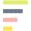 Bar chart, rising, Graphic Chart, chart Black icon