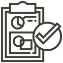 chart, pie, Finance, report, Analytics, Checklist, Accounting DarkSlateGray icon