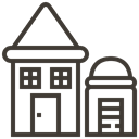 Loan, Estate, asset, Home, real, Building, pawnshop Icon