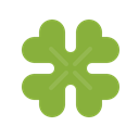 day, Leaf, saint, spring, Patrick, shamrock, Flower YellowGreen icon