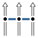 group, line, Move, tactic, Strategic Black icon